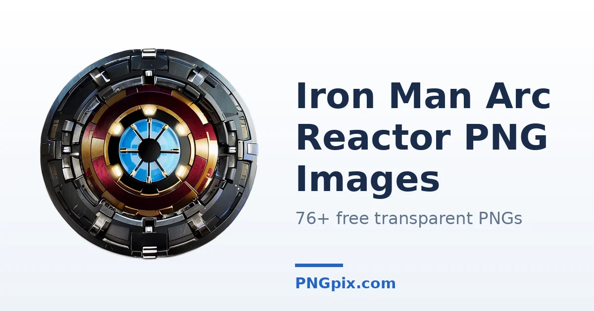 Iron Man Arc Reactor PNG images