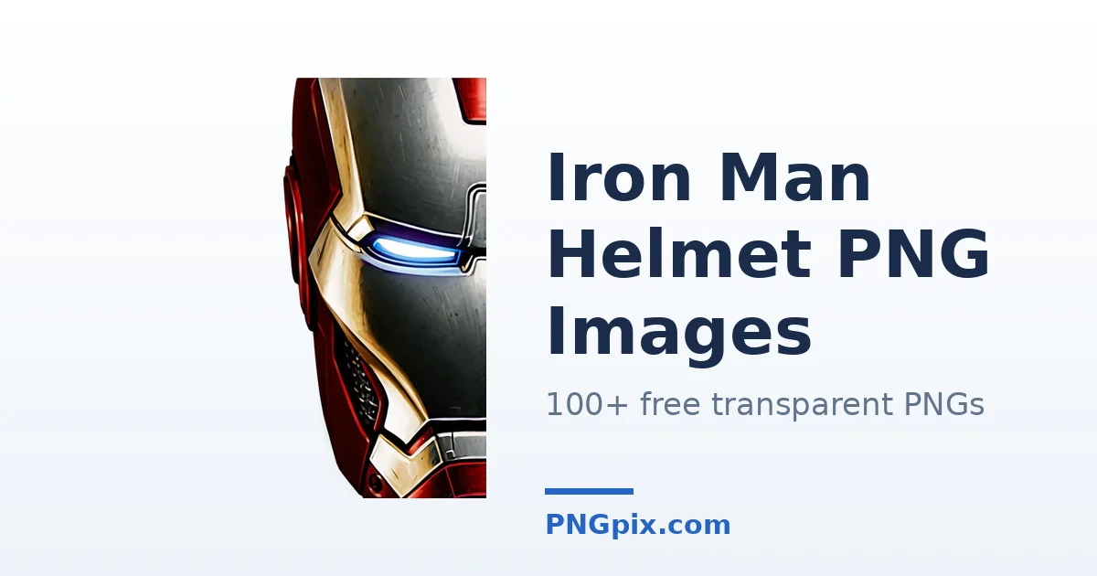Iron Man Helmet PNG images