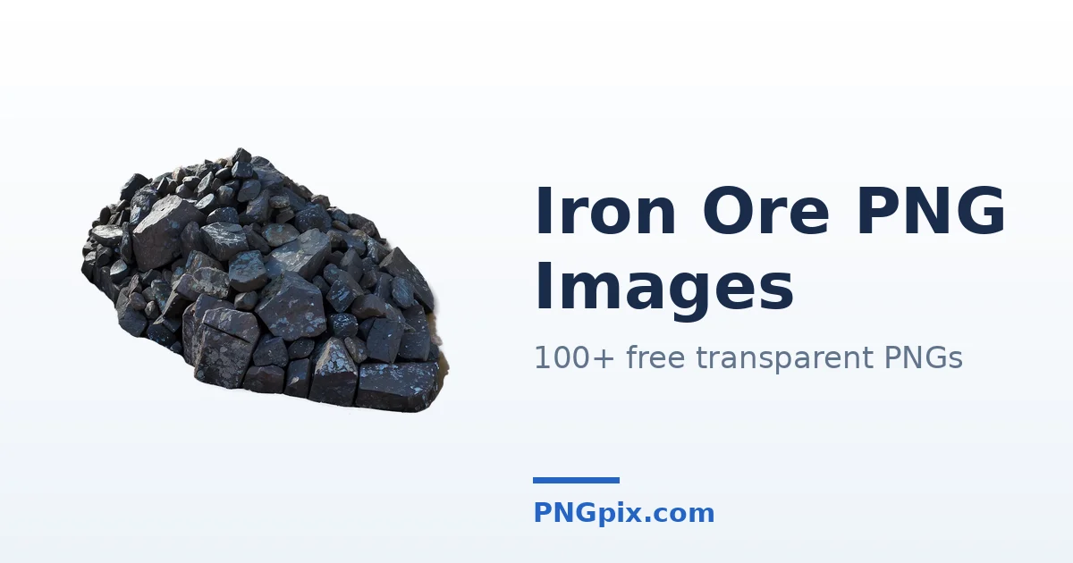 Iron Ore PNG images