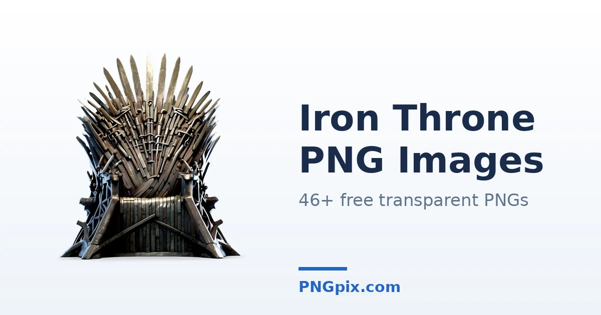 Iron Throne PNG images