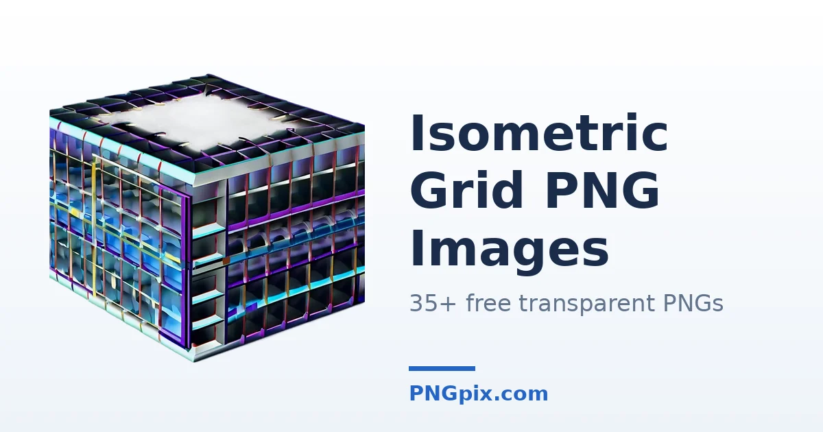 Isometric Grid PNG images