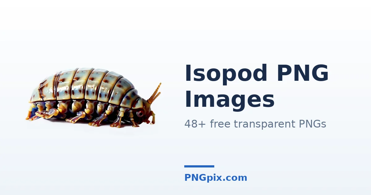 Isopod PNG images