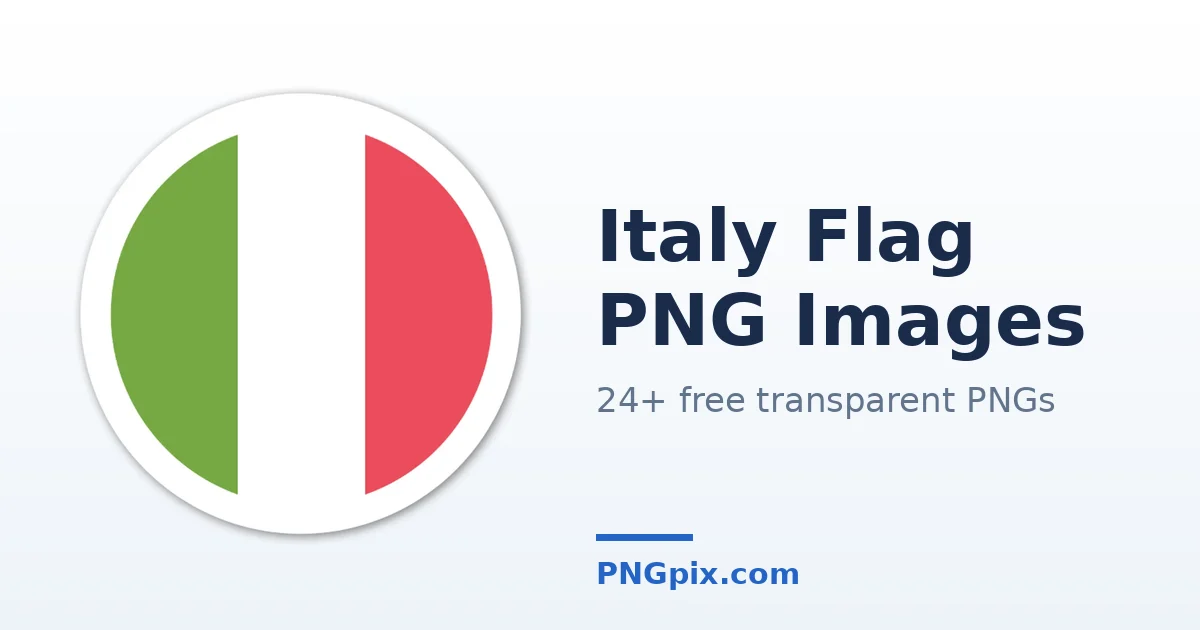 Italy Flag PNG images