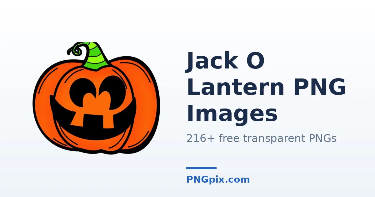Jack O Lantern PNG images