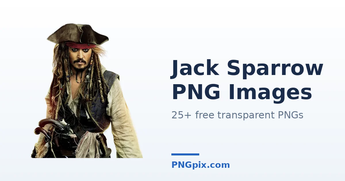 Jack Sparrow PNG images