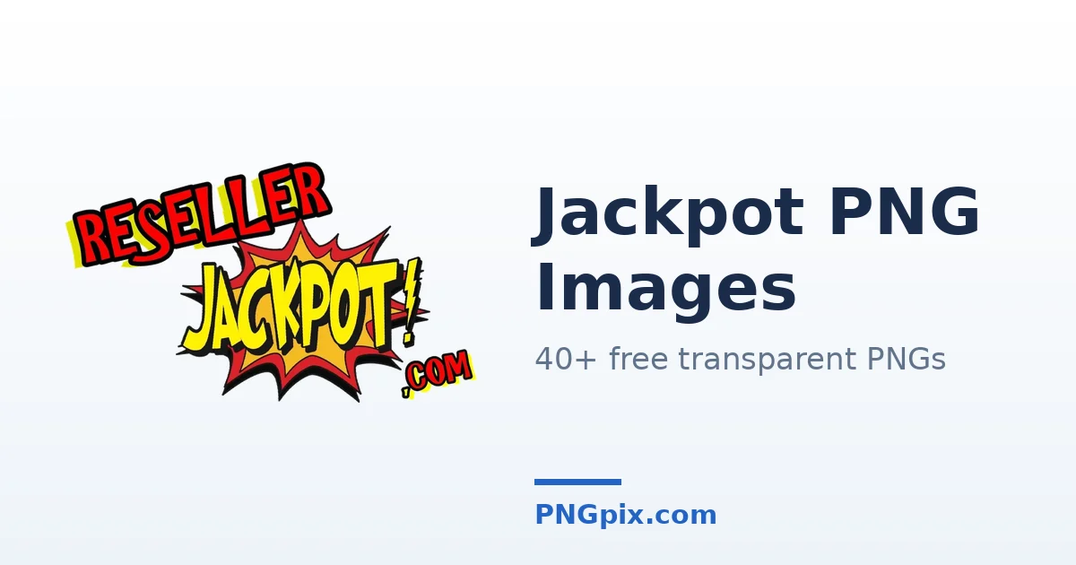 Jackpot PNG images