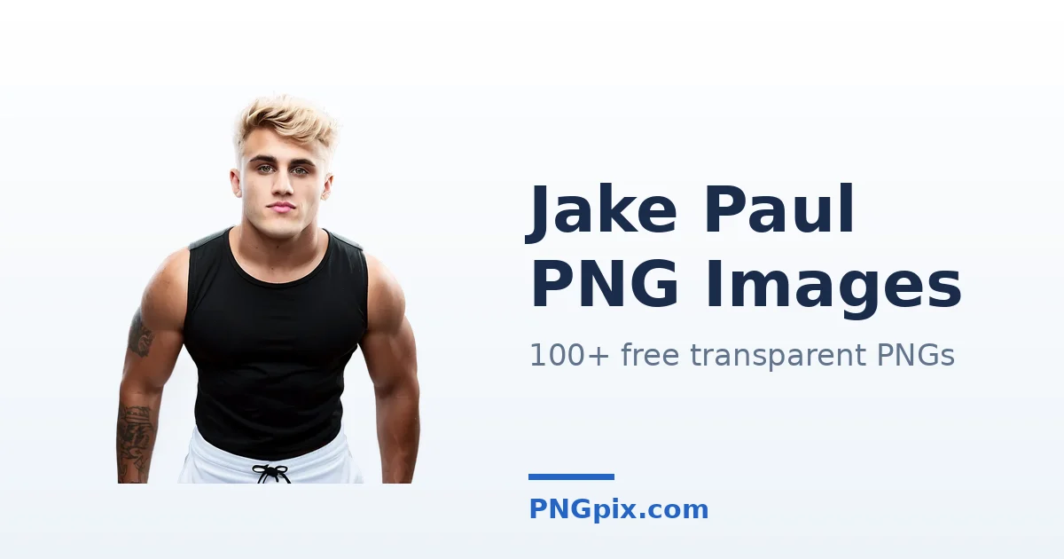 Jake Paul PNG images