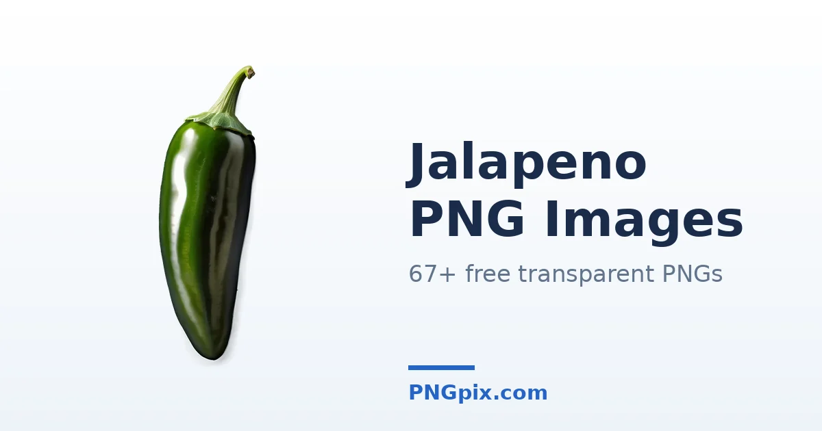 Jalapeno PNG images
