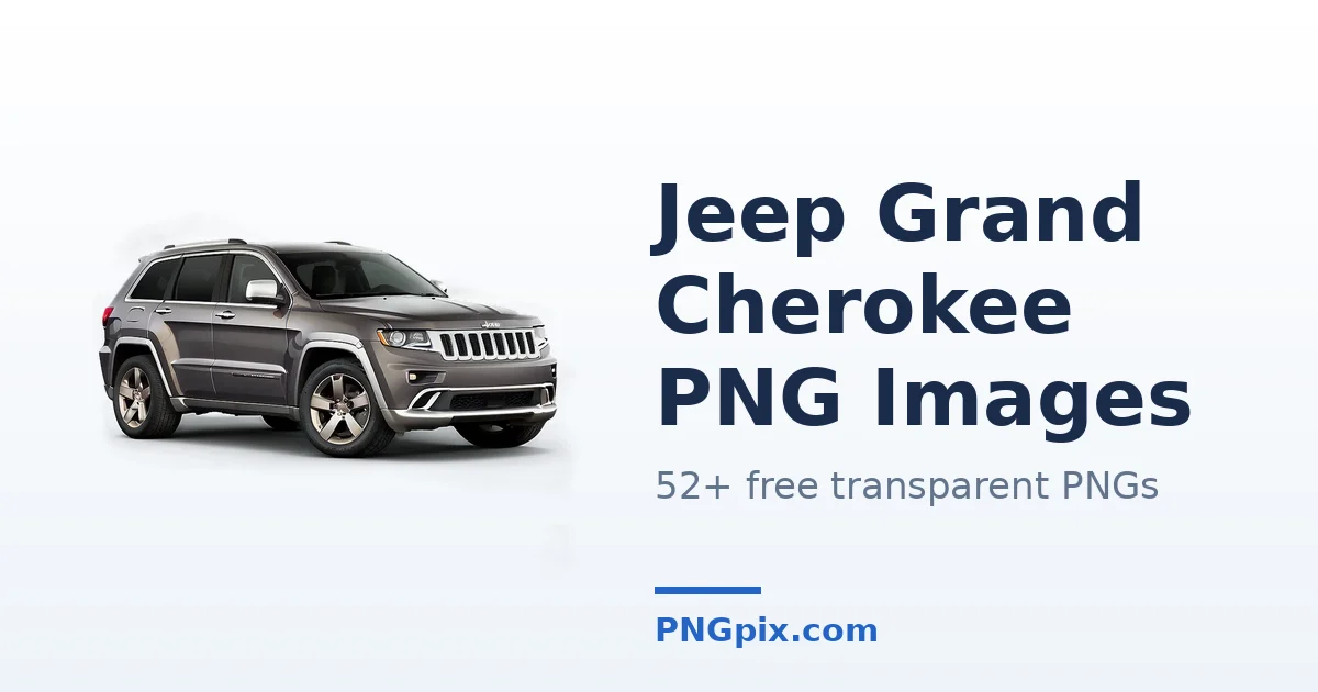 Jeep Grand Cherokee PNG images