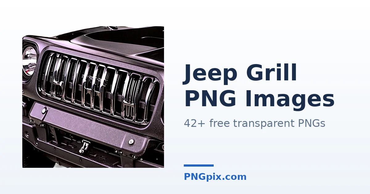 Jeep Grill PNG images