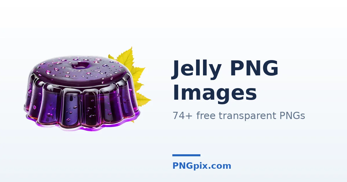 Jelly PNG images