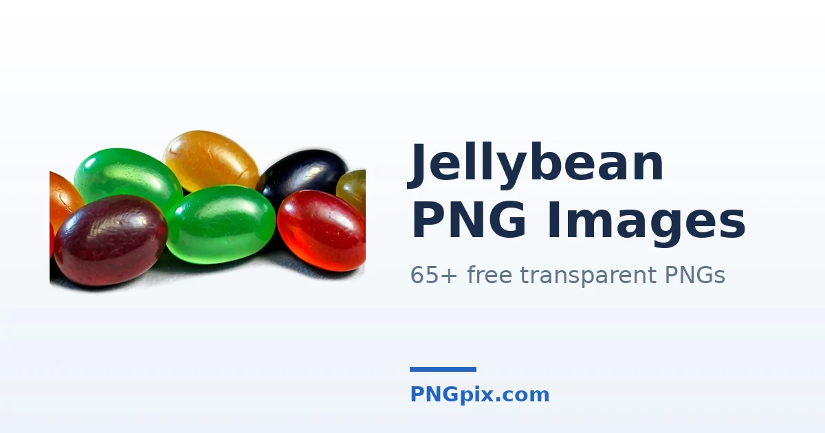 Jellybean PNG images