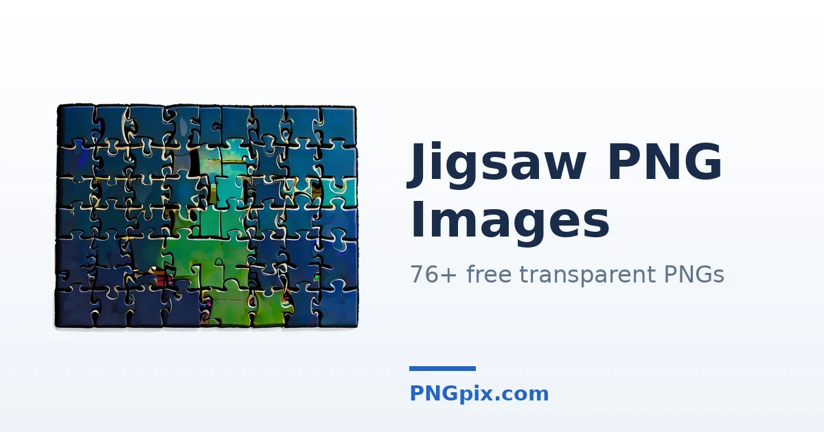 Jigsaw PNG images