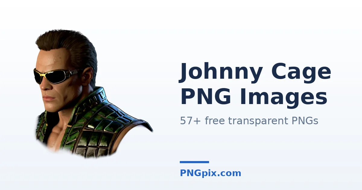 Johnny Cage PNG images
