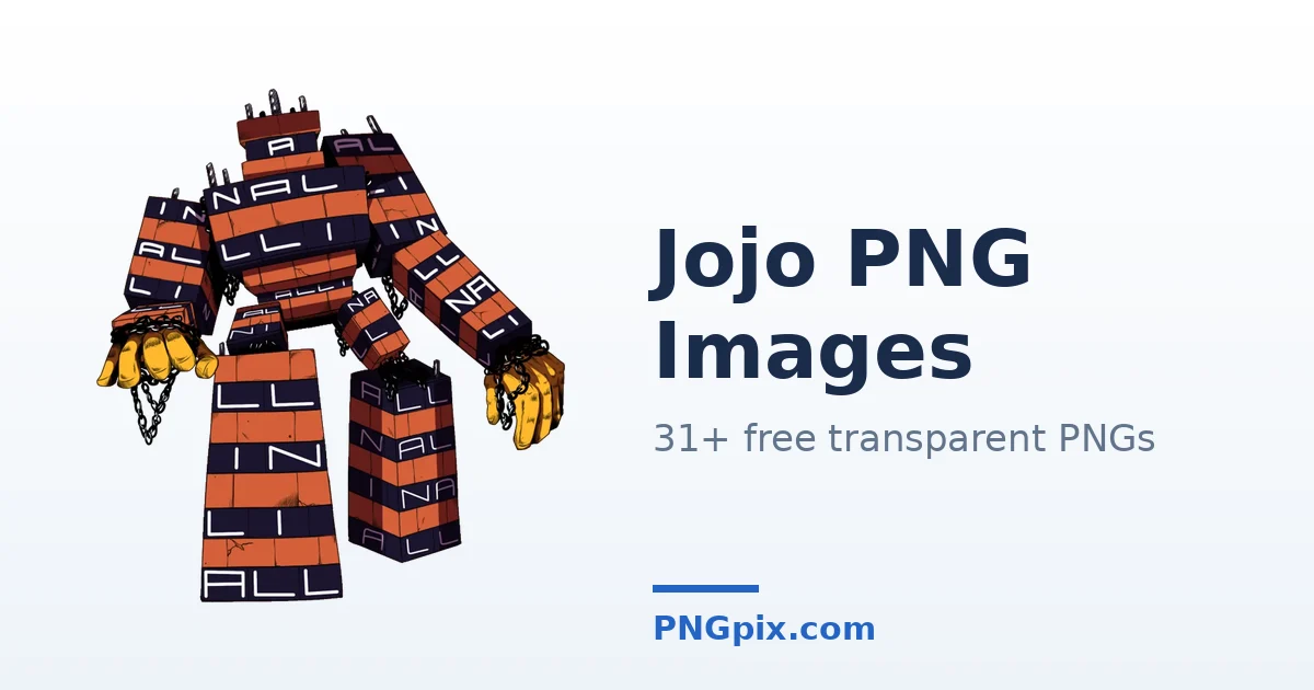 Jojo PNG images