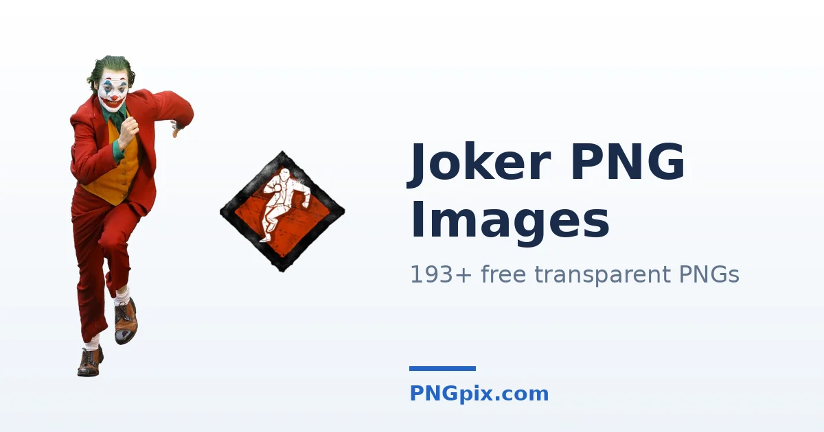 Joker PNG images