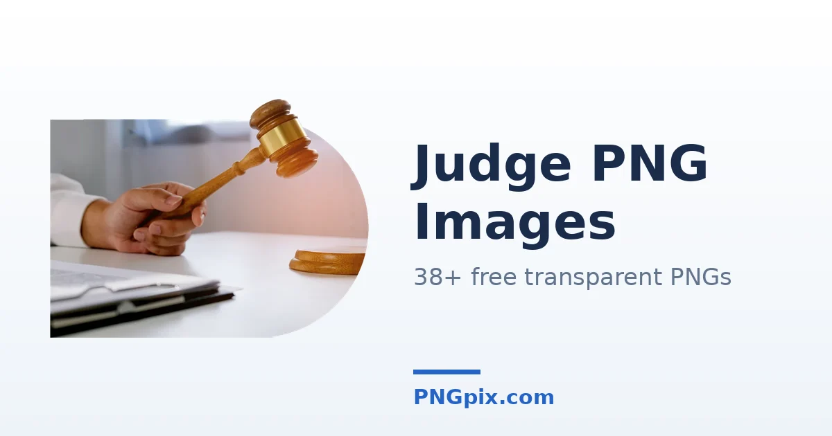 Judge PNG images