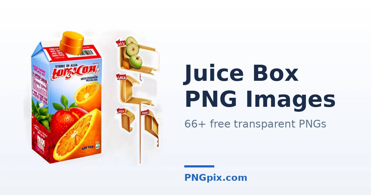 Juice Box PNG images