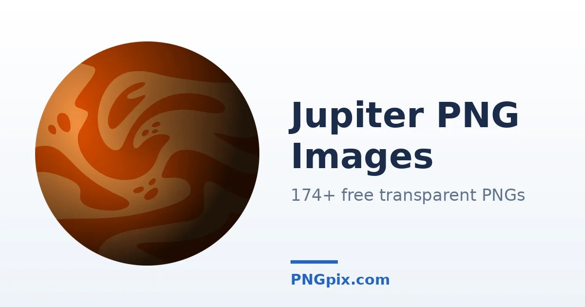 Jupiter PNG images