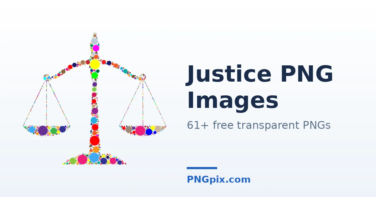 Justice PNG images