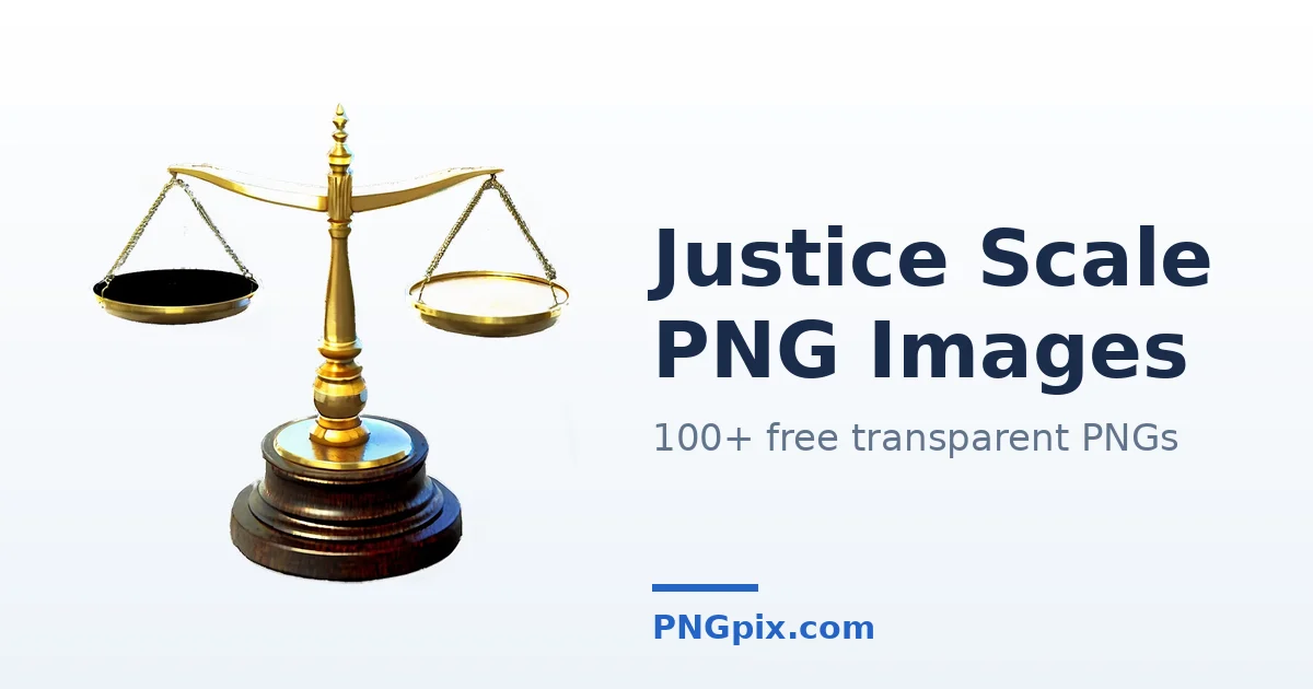 Justice Scale PNG images