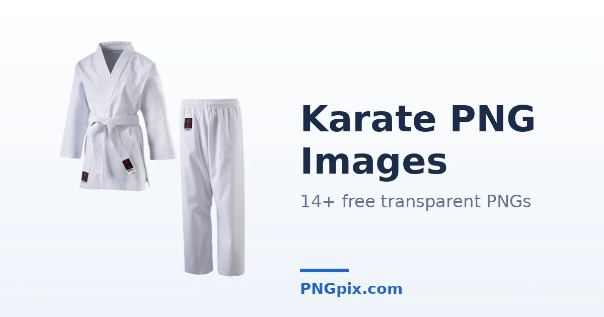 Karate PNG images