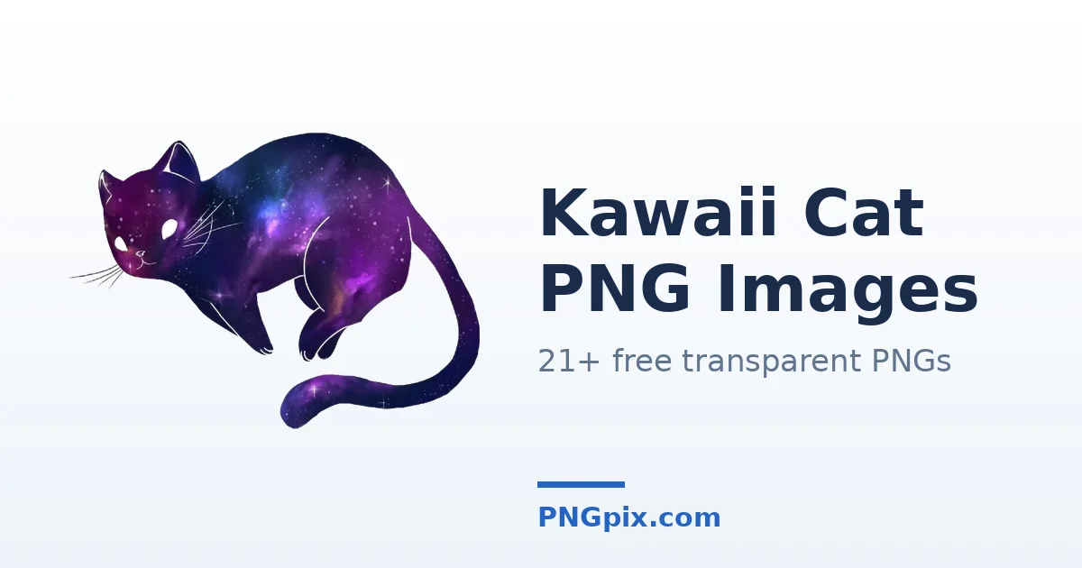Kawaii Cat PNG images