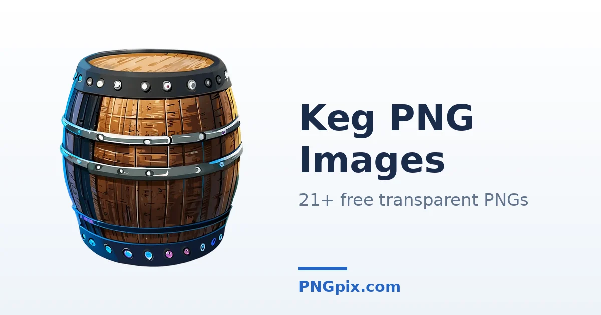 Keg PNG images