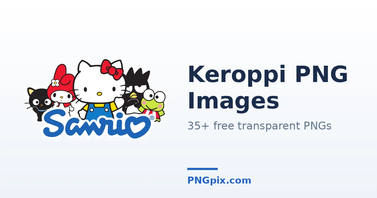 Keroppi PNG images