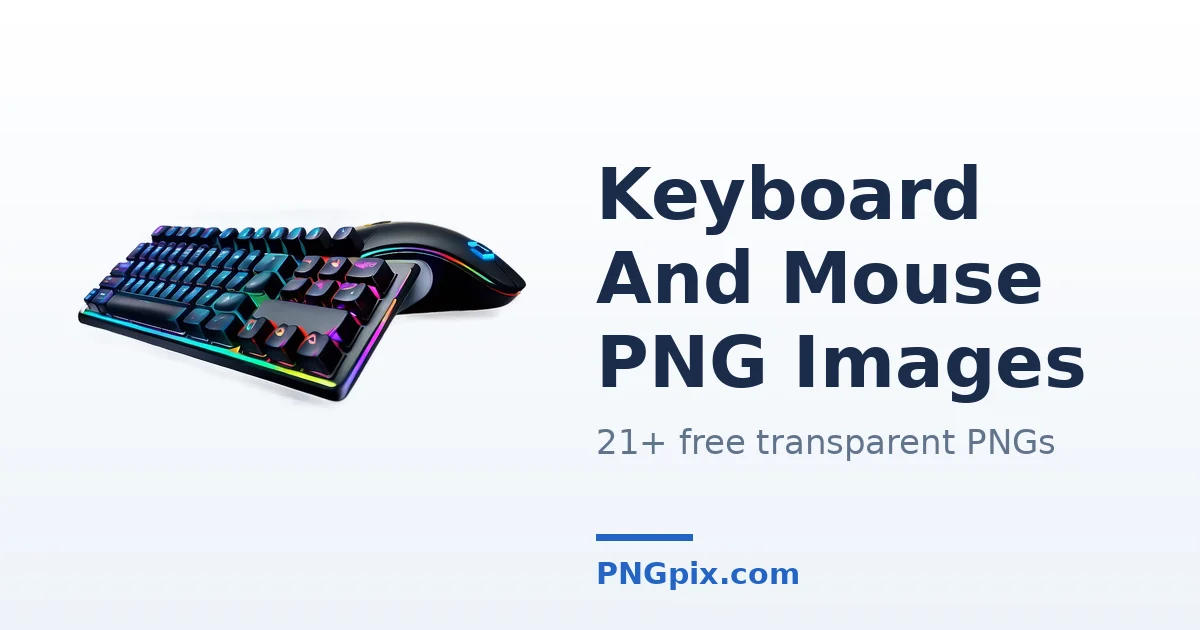 Keyboard And Mouse PNG images