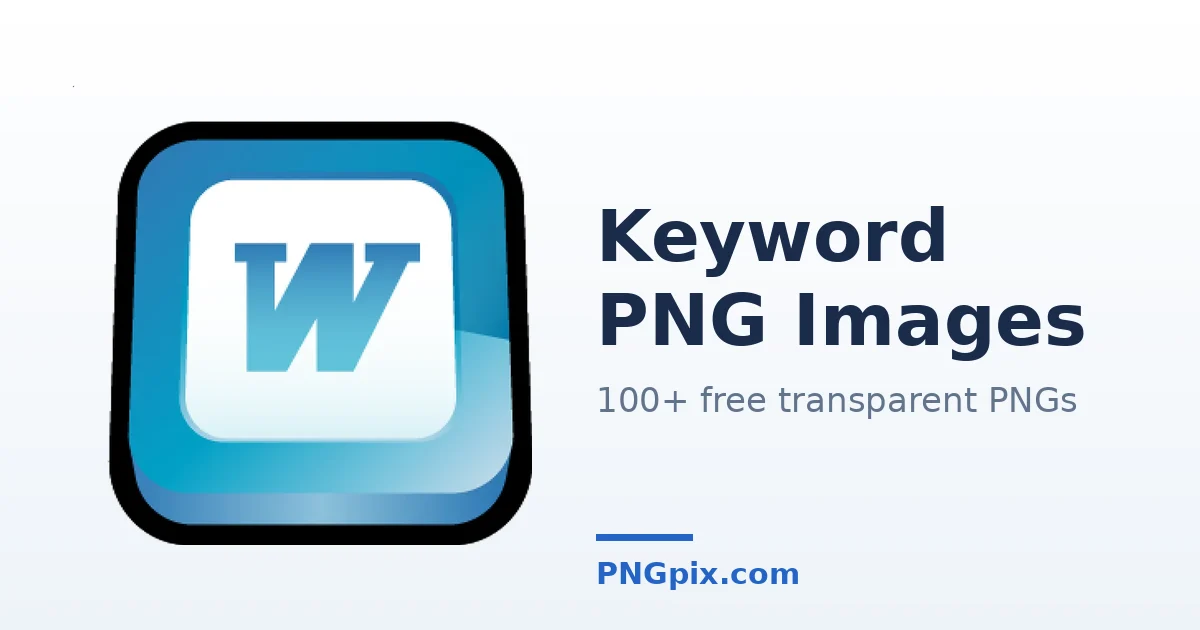 Keyword PNG images