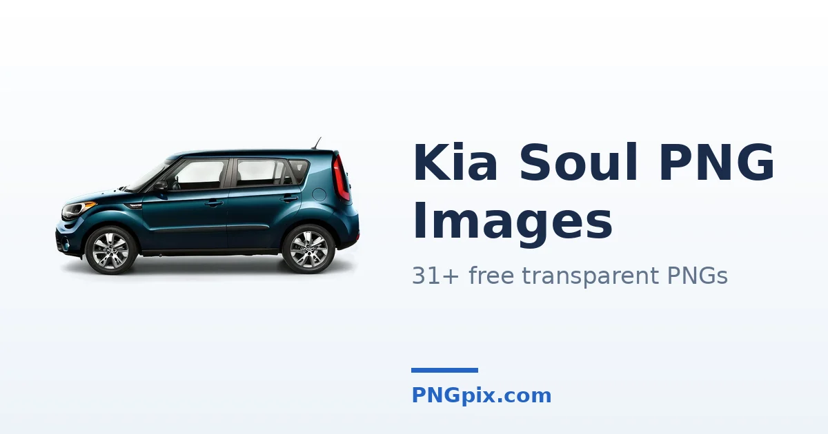 Kia Soul PNG images