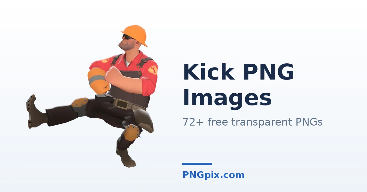 Kick PNG images