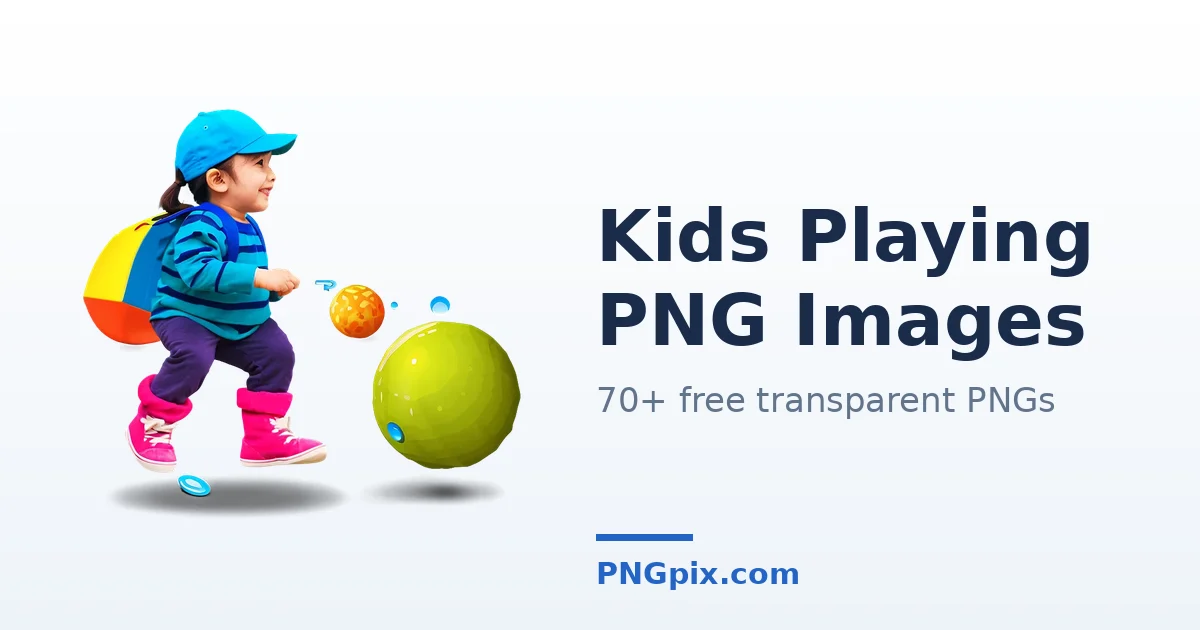 Kids Playing PNG images