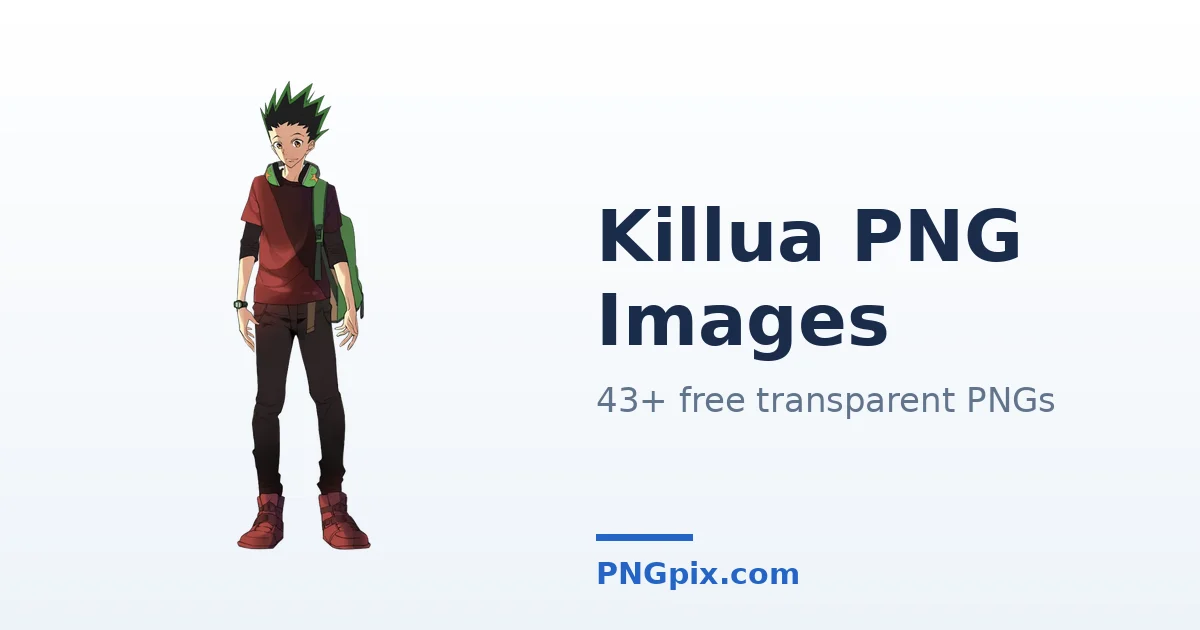 Killua PNG images