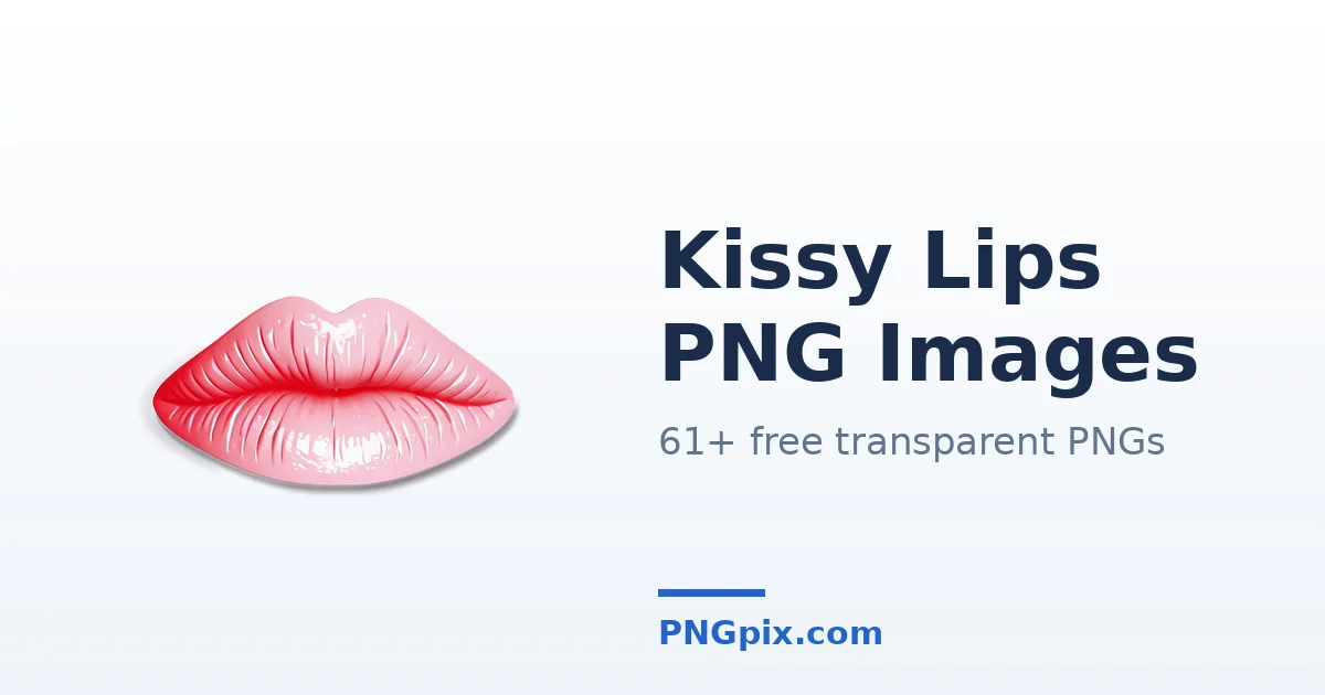 Kissy Lips PNG images