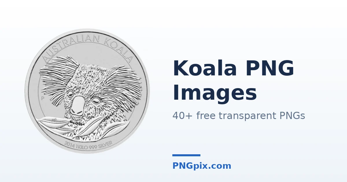 Koala PNG images