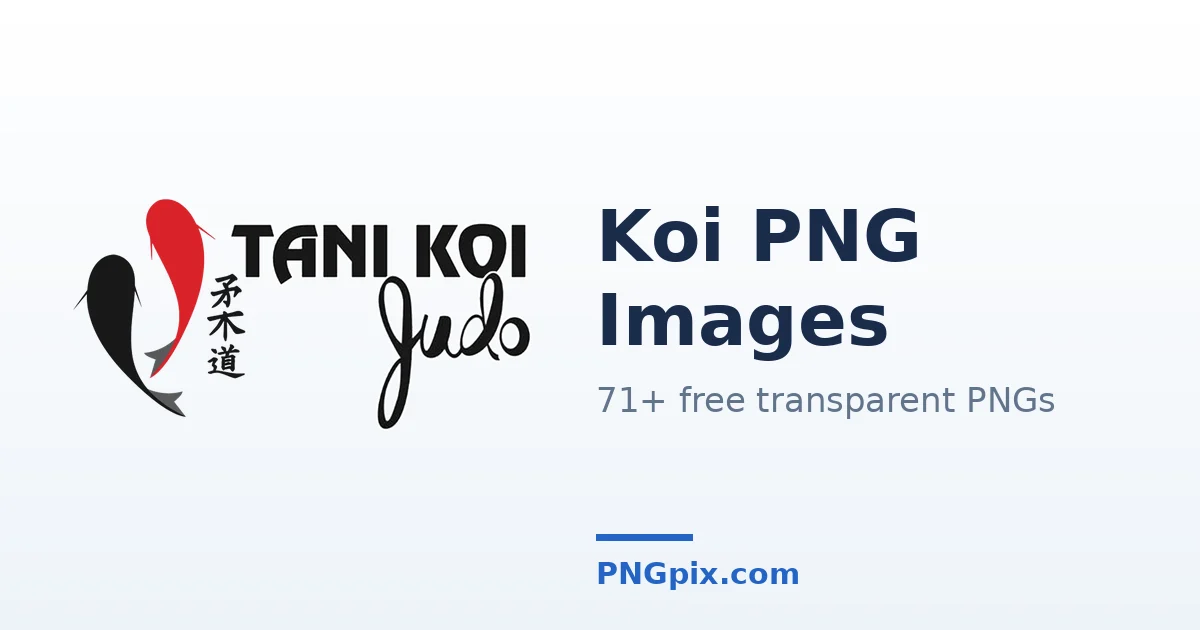Koi PNG images