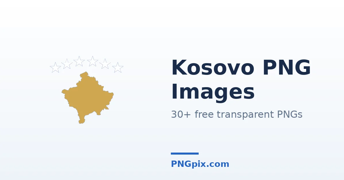 Kosovo PNG images