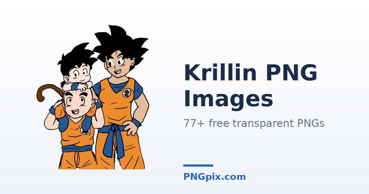 Krillin PNG images