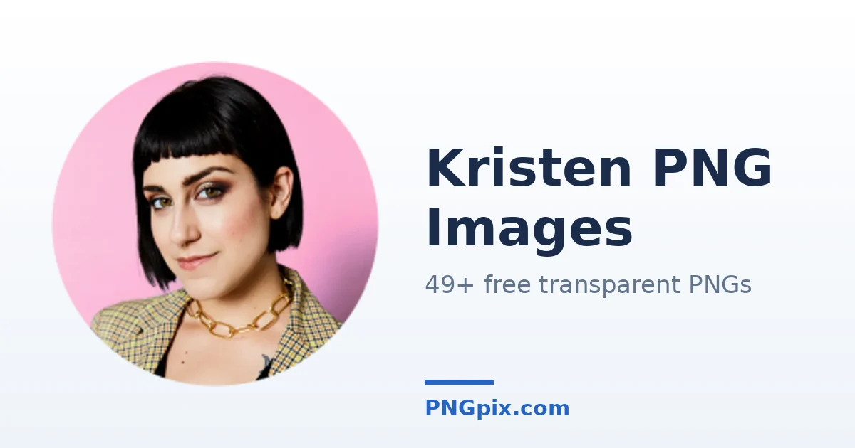 Kristen PNG images