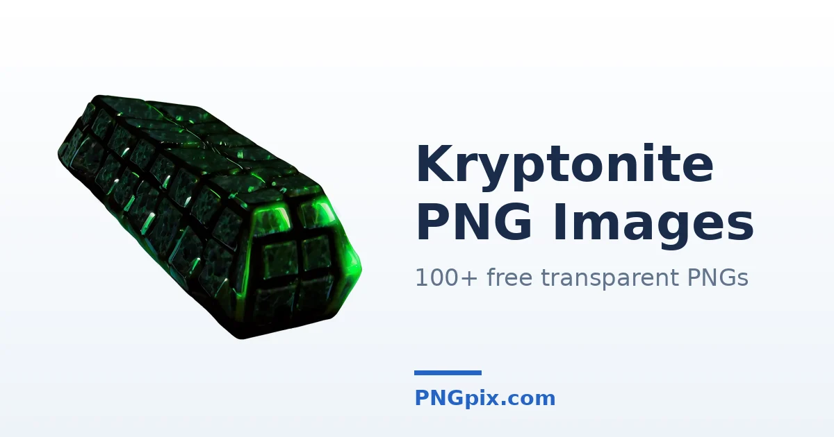 Kryptonite PNG images