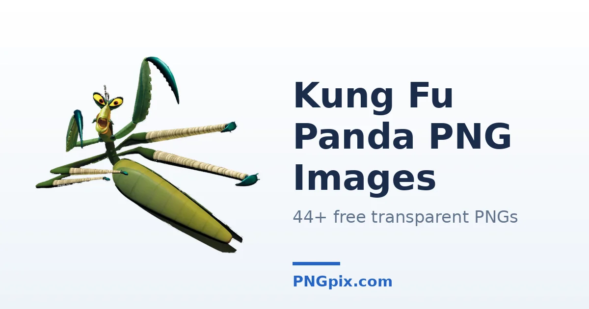 Kung Fu Panda PNG images