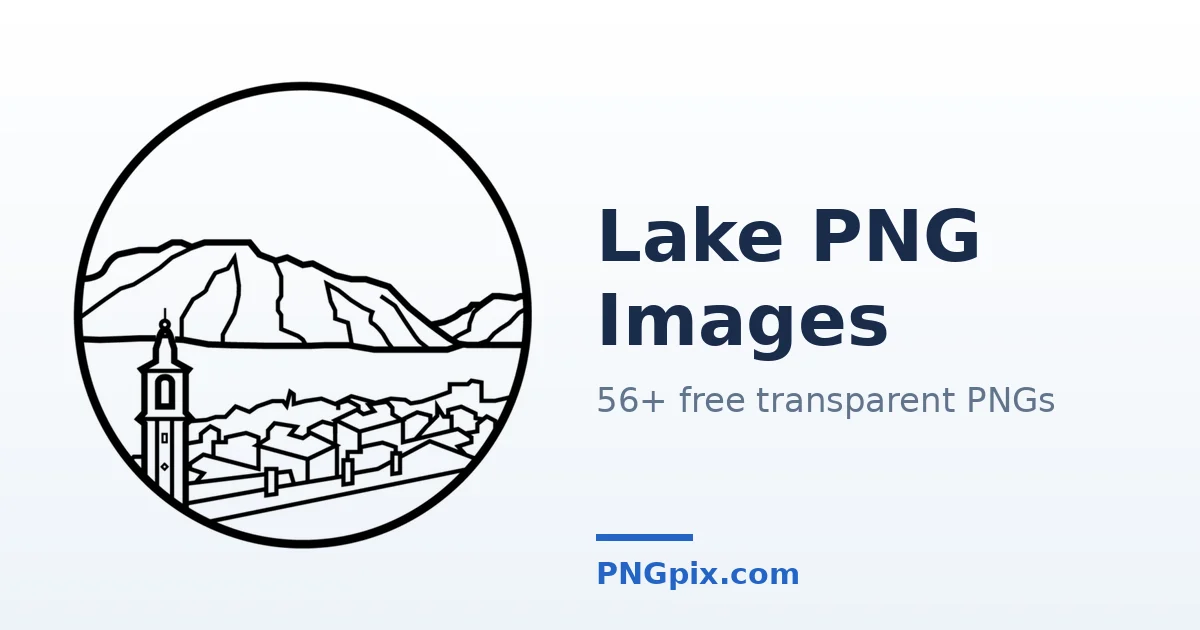 Lake PNG images