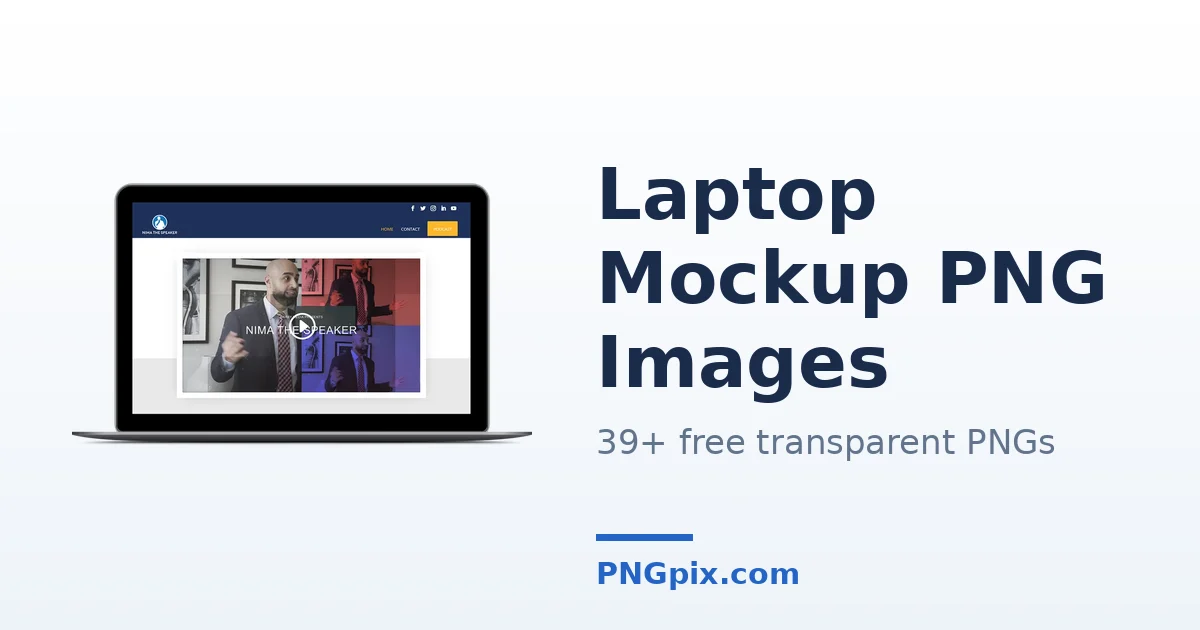 Laptop Mockup PNG images