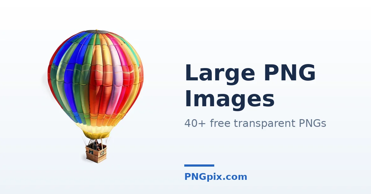 Large PNG images