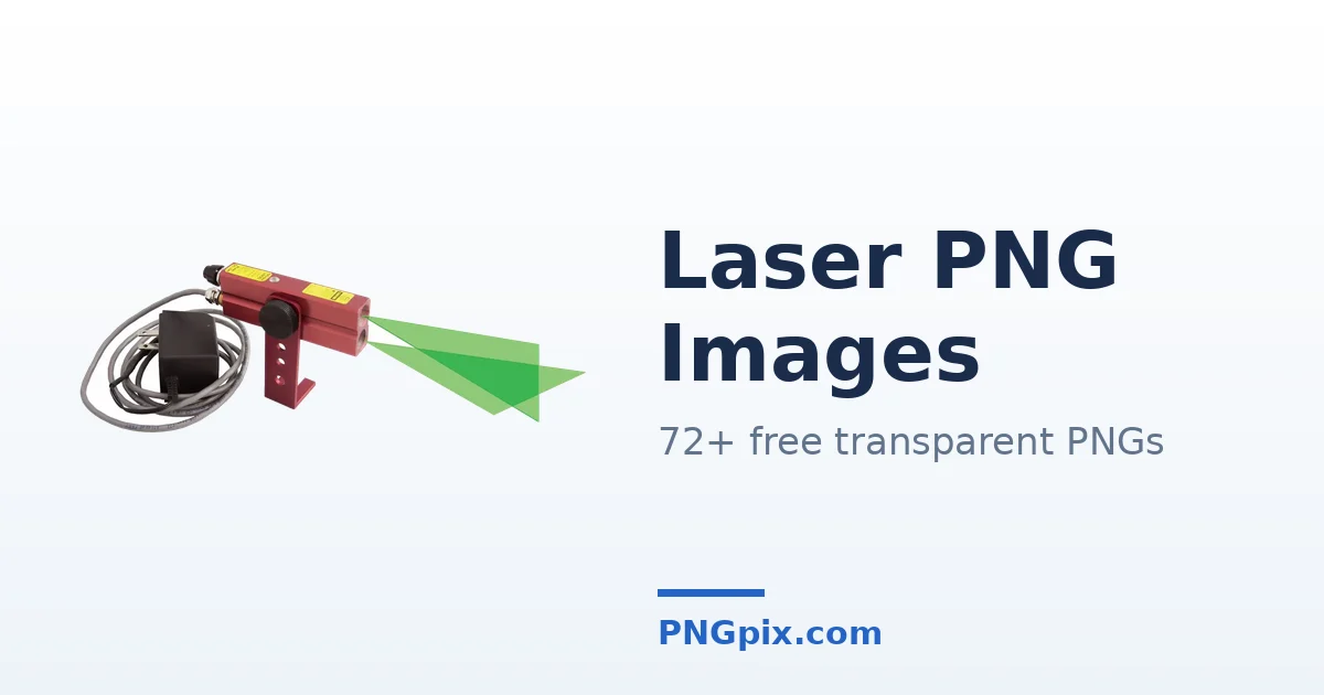 Laser PNG images
