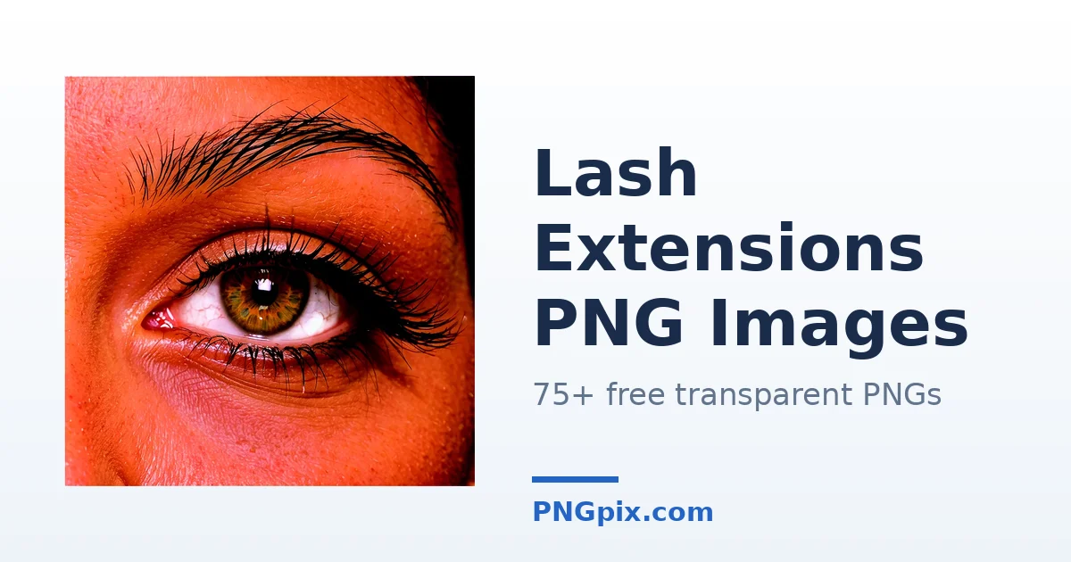 Lash Extensions PNG images