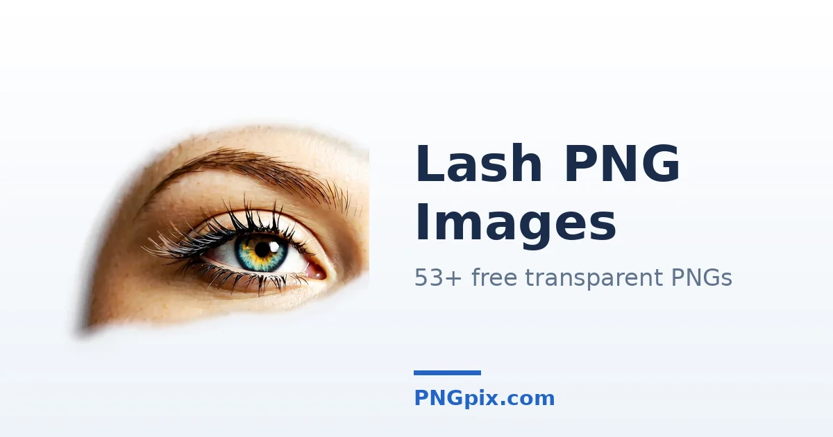 Lash PNG images