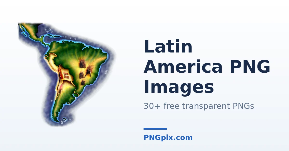 Latin America PNG images
